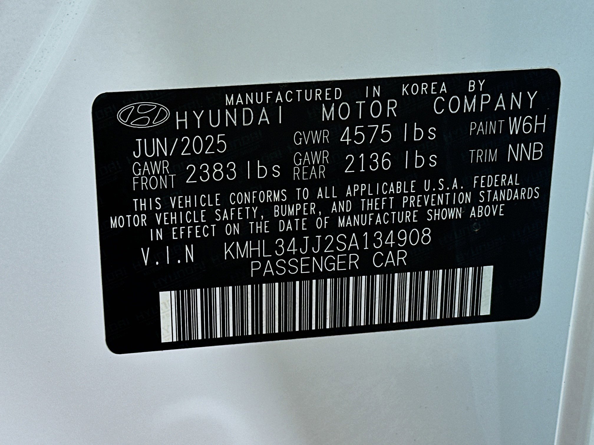 New 2025 Hyundai Sonata SEL image 29