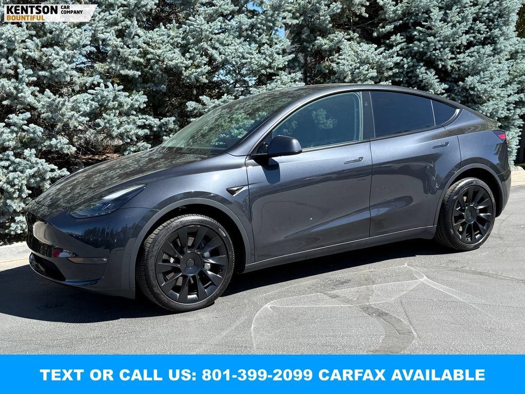 Used 2025 Tesla Model Y Long Range AWD/4WD image 1
