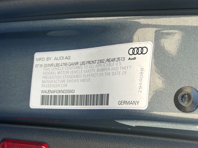 Used 2019 Audi A4 2.0T Premium Plus w/ Premium Plus Package image 43