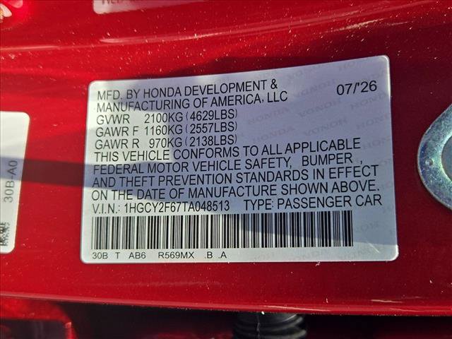 New 2026 Honda Accord EX-L image 17