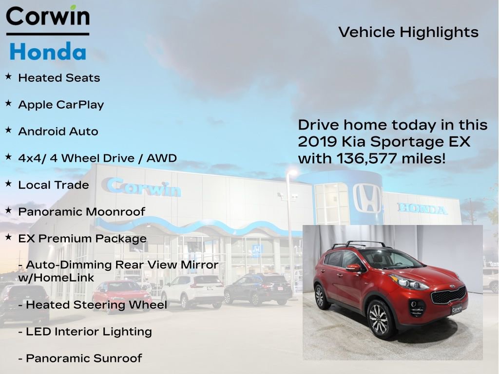 Used 2019 Kia Sportage EX w/ EX Premium Package image 7