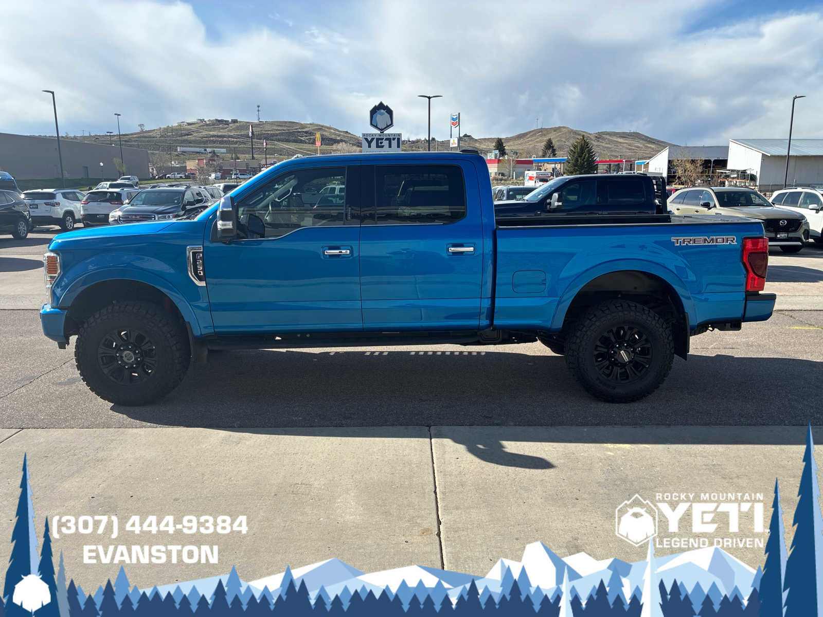 Used 2021 Ford F250 Platinum w/ Tremor Off-Road Package AWD/4WD image 6