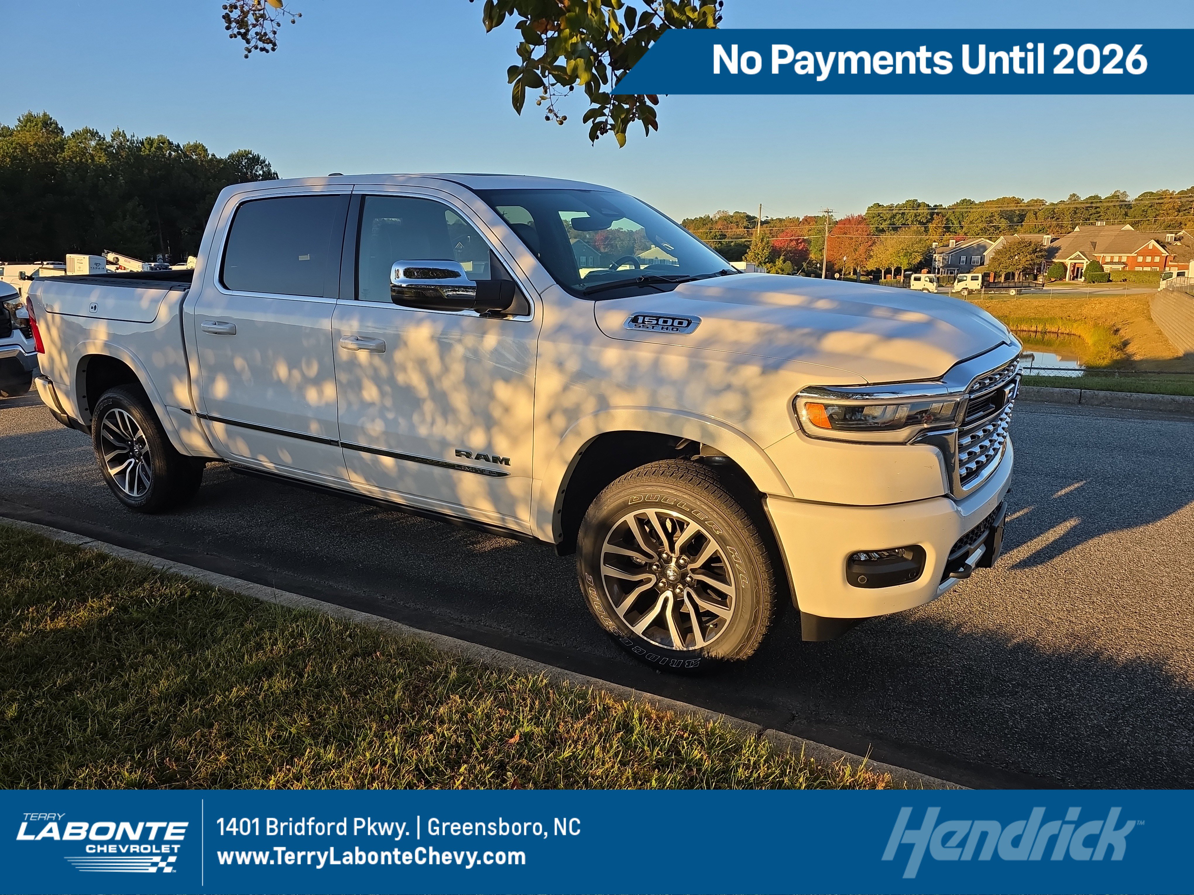 Used 2025 RAM 1500 Limited w/ Body Color Bumper Group