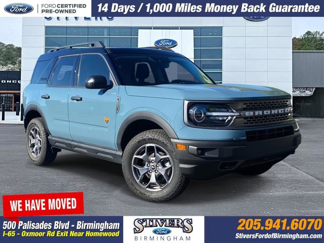 Certified 2023 Ford Bronco Sport Badlands
