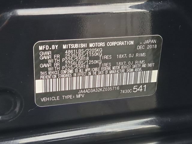 Used 2019 Mitsubishi Outlander SEL FWD image 32