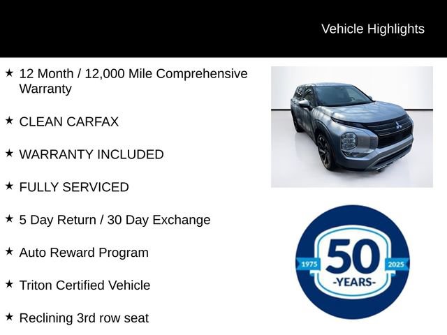 Used 2024 Mitsubishi Outlander SE Black Edition image 9