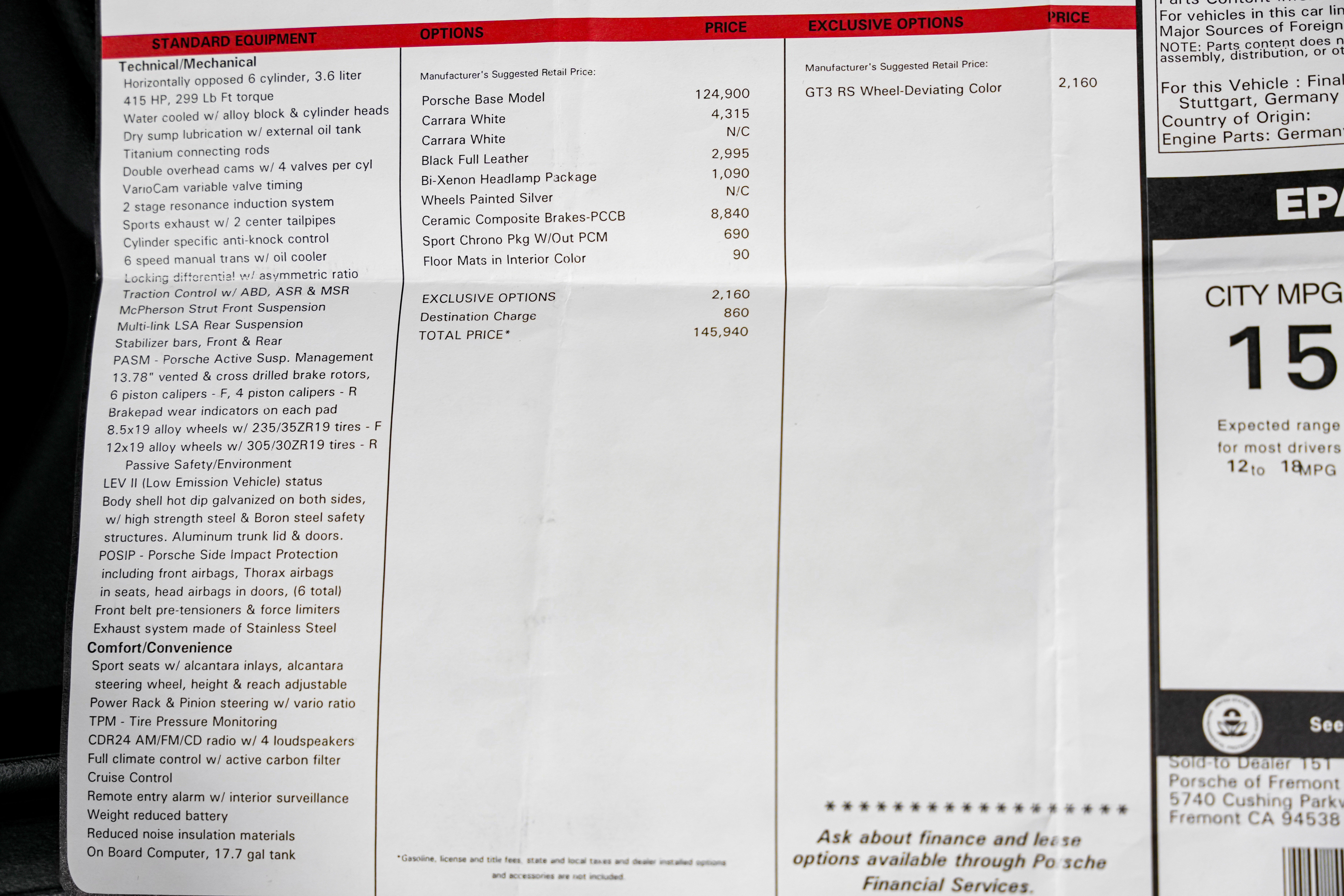 Used 2008 Porsche 911 GT3 RS image 2