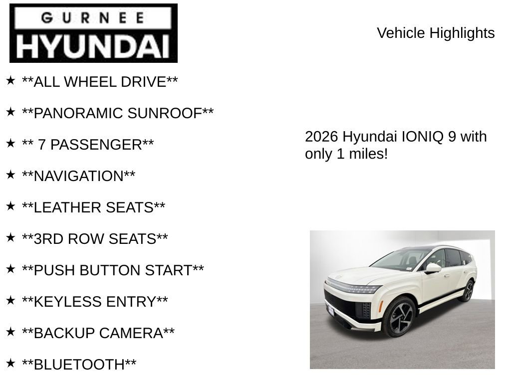 New 2026 Hyundai Ioniq 9 Calligraphy image 8