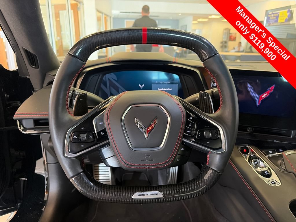 Used 2025 Chevrolet Corvette Z06 w/ Stealth Interior Trim Package RWD image 11