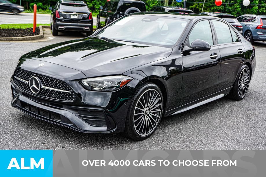 Used 2024 Mercedes-Benz C 300 Sedan w/ AMG Line w/ Night Package image 2
