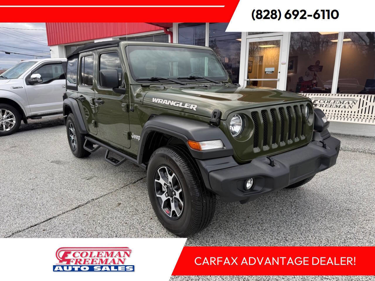 Used 2020 Jeep Wrangler Unlimited Sport S