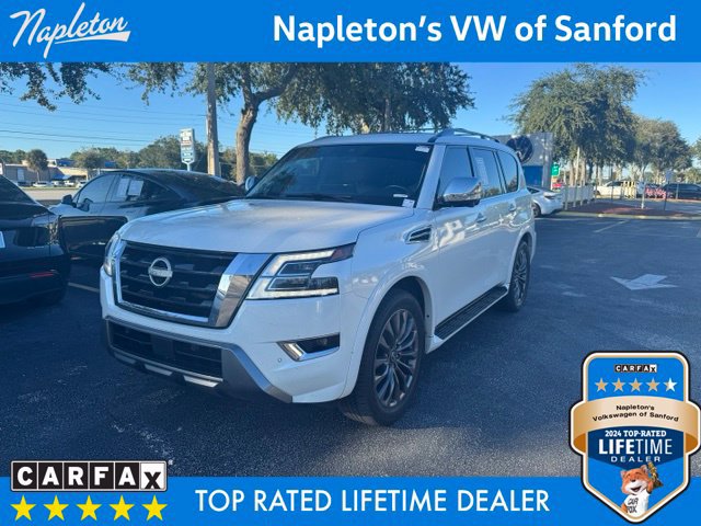Used 2023 Nissan Armada Platinum w/ Captain's Chairs Package