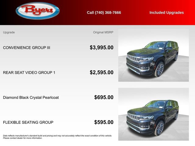 Used 2024 Jeep Grand Wagoneer Series II w/ Convenience Group III AWD/4WD image 5