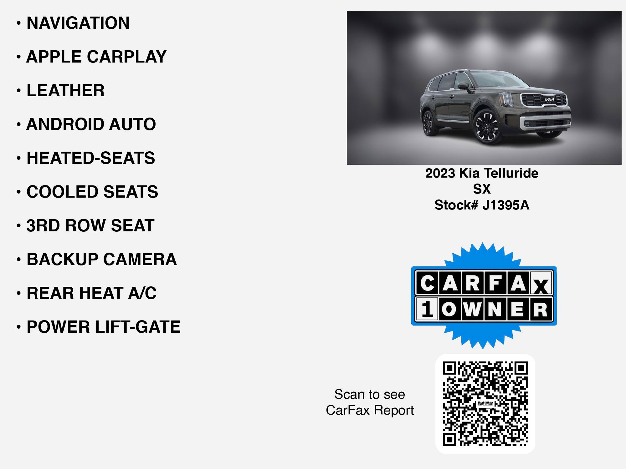 Used 2023 Kia Telluride SX FWD image 6