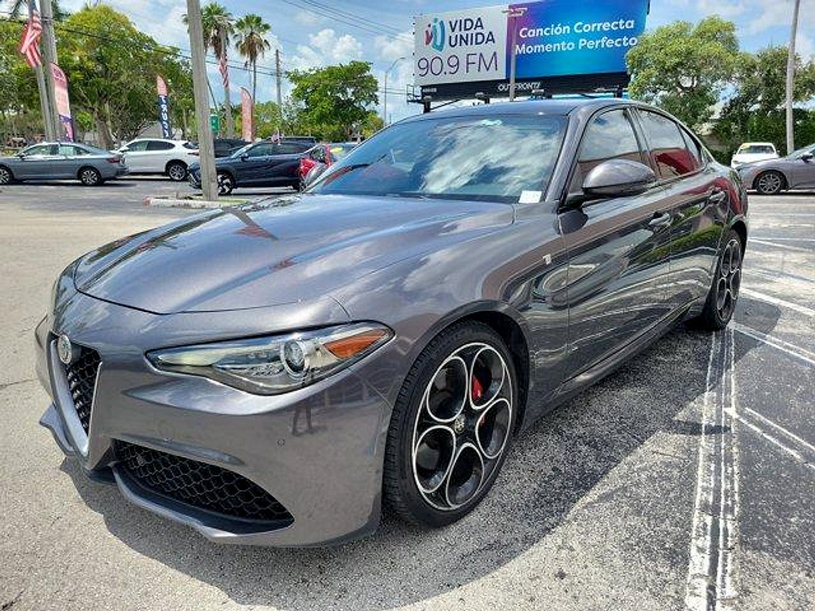 Used 2023 Alfa Romeo Giulia Ti w/ Active Assist Plus Package RWD image 3