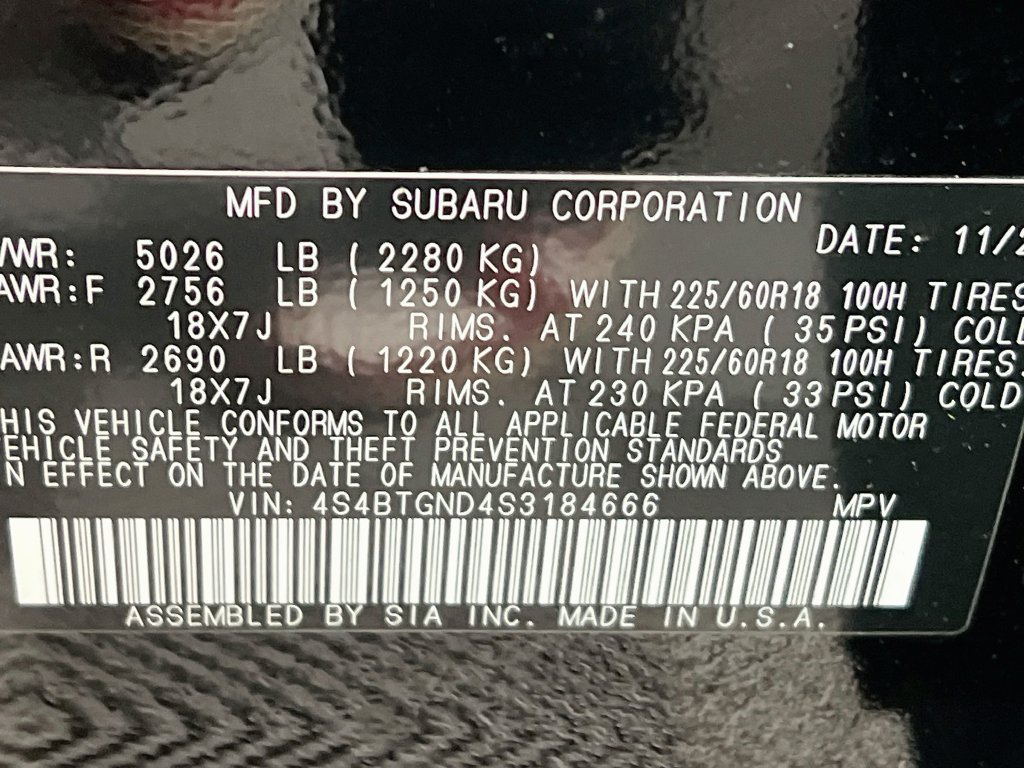 Used 2025 Subaru Outback Limited XT w/ Popular Package #2 AWD/4WD image 29