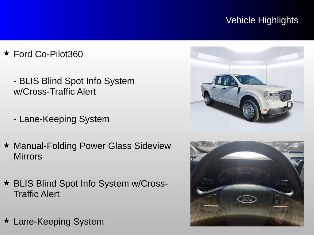 Used 2023 Ford Maverick XL w/ Equipment Group 100A Standard AWD/4WD image 8