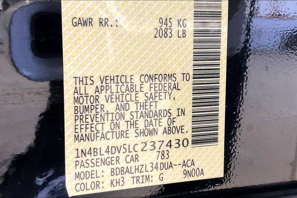 Used 2020 Nissan Altima 2.5 SV image 42