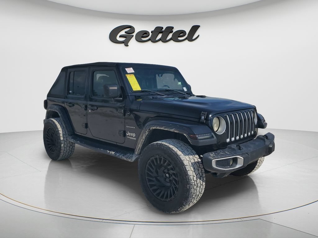 Used 2019 Jeep Wrangler Unlimited Sahara AWD/4WD image 3
