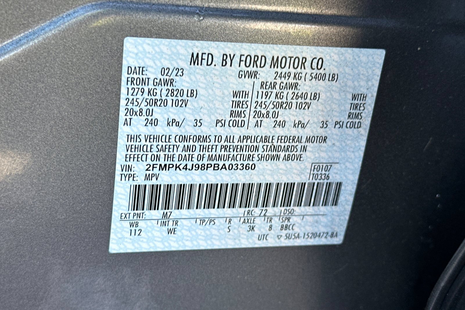 Used 2023 Ford Edge ST-Line AWD/4WD image 28