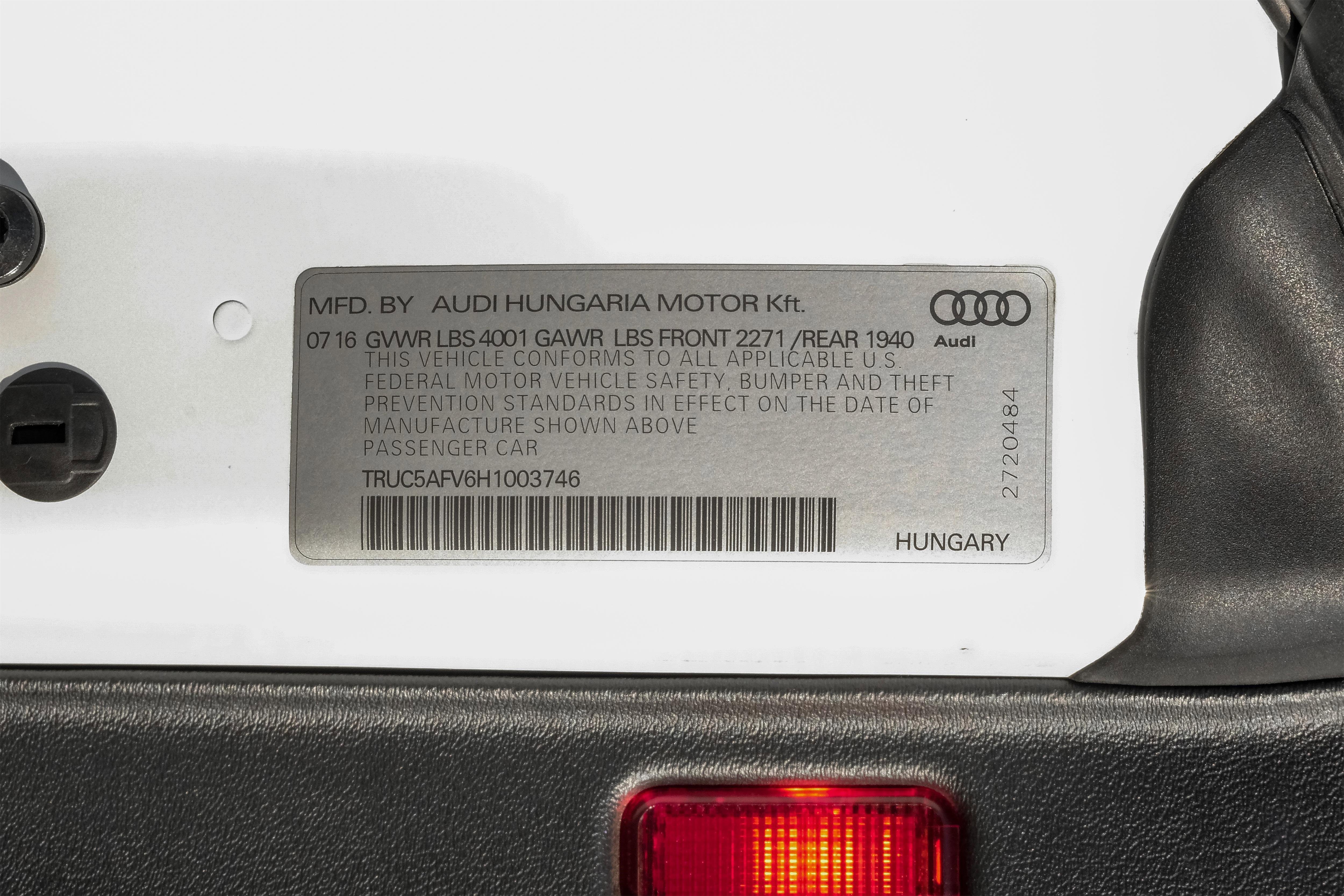 Used 2017 Audi TT 2.0T image 54