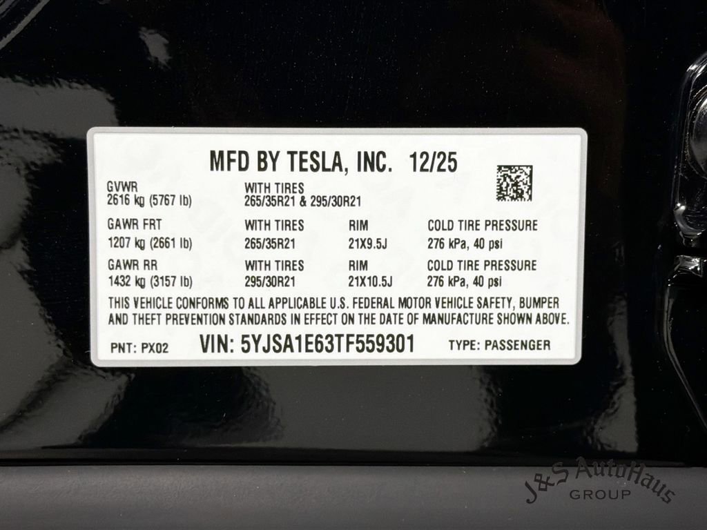 Used 2026 Tesla Model S Plaid AWD/4WD image 41