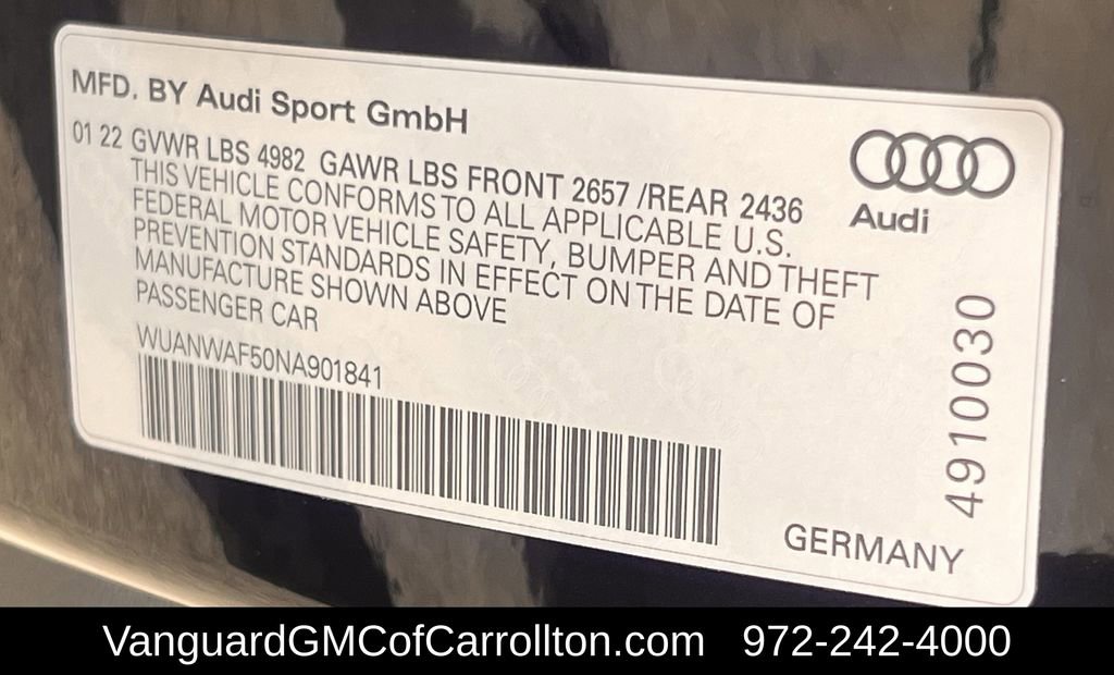 Used 2022 Audi RS 5 w/ RS Driver Assistance Package image 33