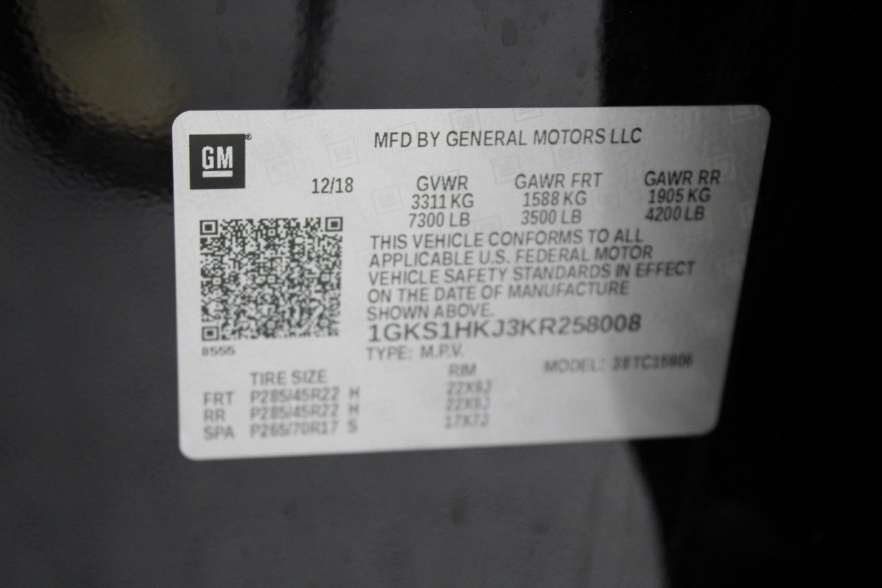 Used 2019 GMC Yukon XL Denali w/ Open Road Package image 98