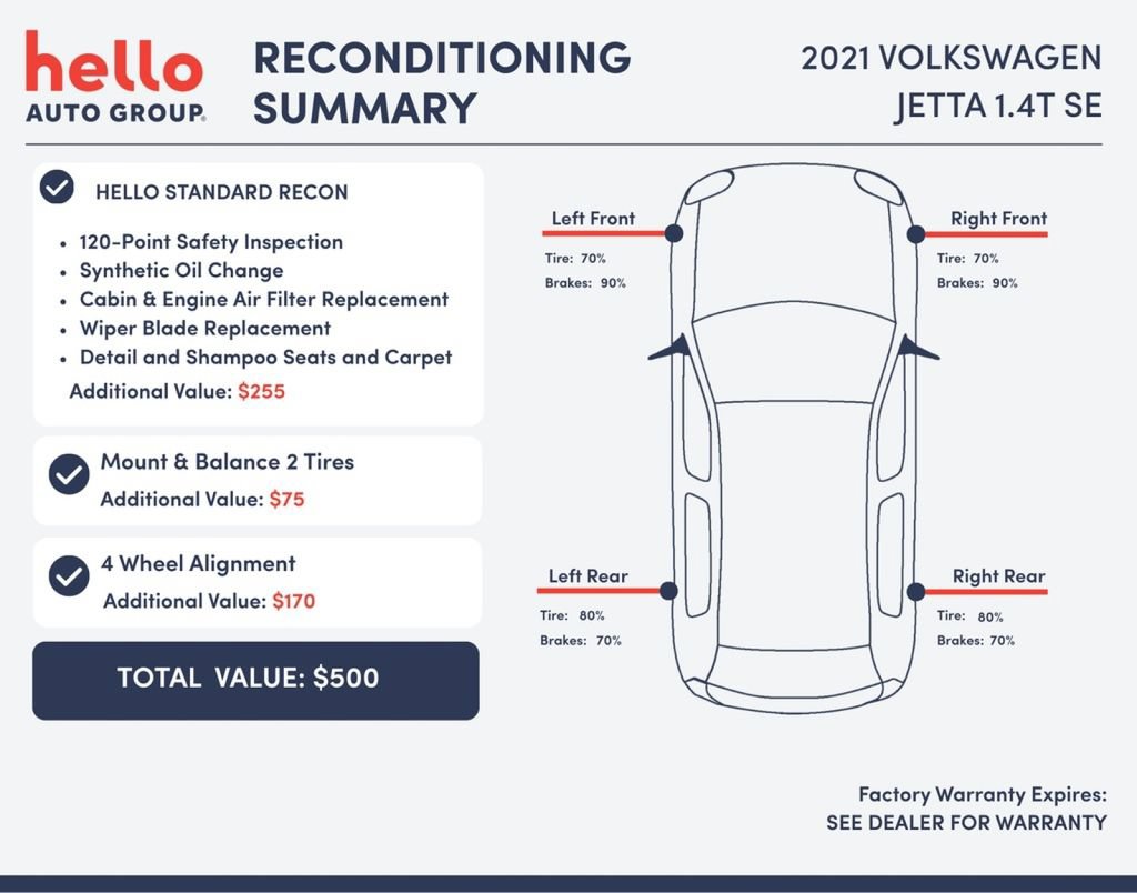 Used 2021 Volkswagen Jetta SE FWD image 6