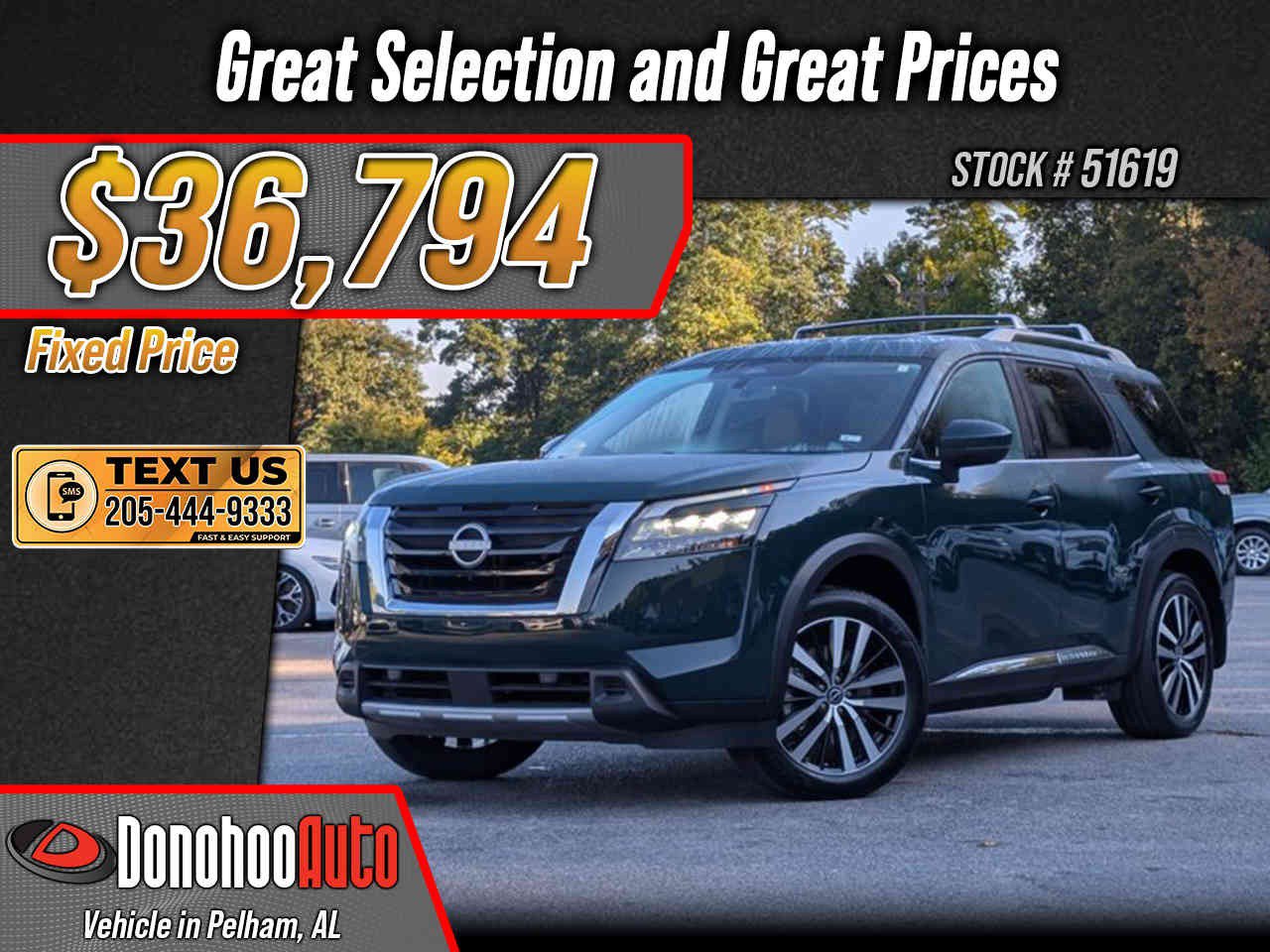 Used 2025 Nissan Pathfinder Platinum w/ Cargo Package FWD image 1
