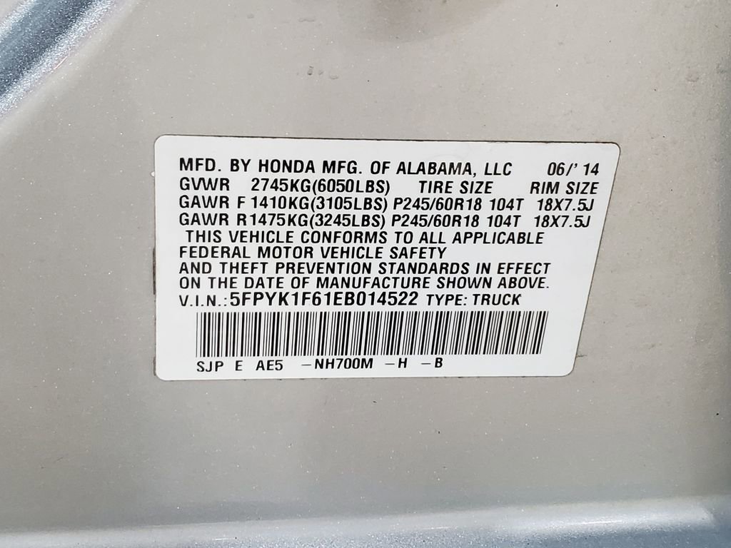 Used 2014 Honda Ridgeline SE image 41