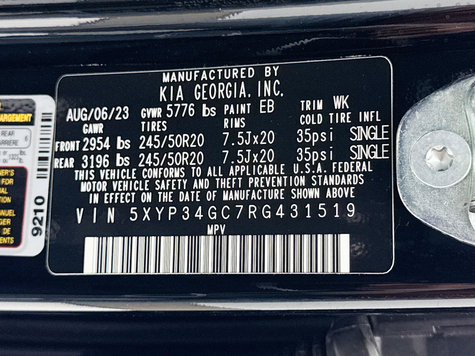 Used 2024 Kia Telluride EX FWD image 42
