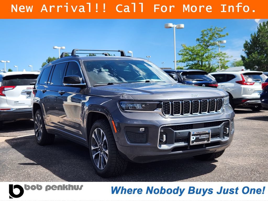 Used 2021 Jeep Grand Cherokee L Overland w/ Luxury Tech Group IV