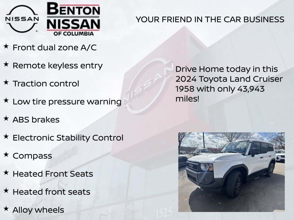 Used 2024 Toyota Land Cruiser 1958 image 9