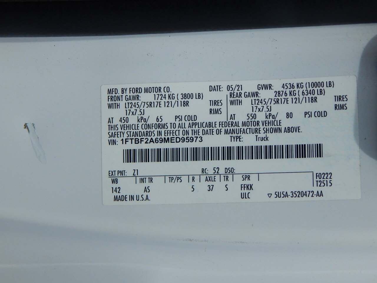 Used 2021 Ford F250 XL w/ Power Equipment Group RWD image 30