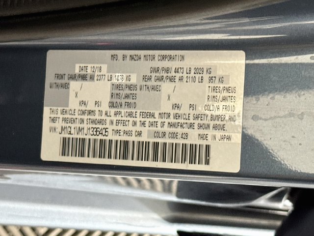 Used 2018 MAZDA MAZDA6 Touring FWD image 37