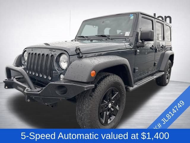 Used 2018 Jeep Wrangler Unlimited Sport S AWD/4WD image 3