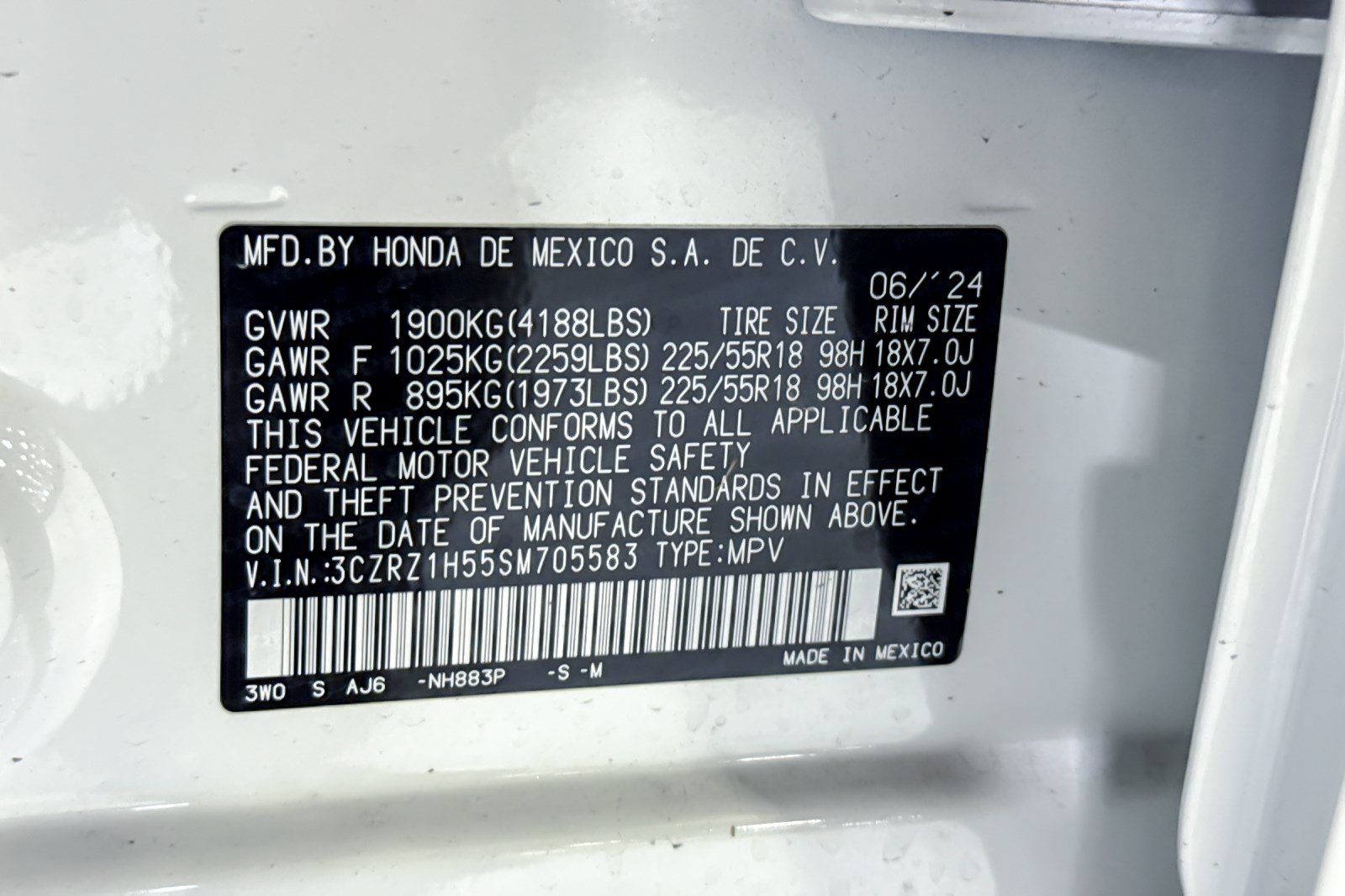 Used 2025 Honda HR-V Sport image 27