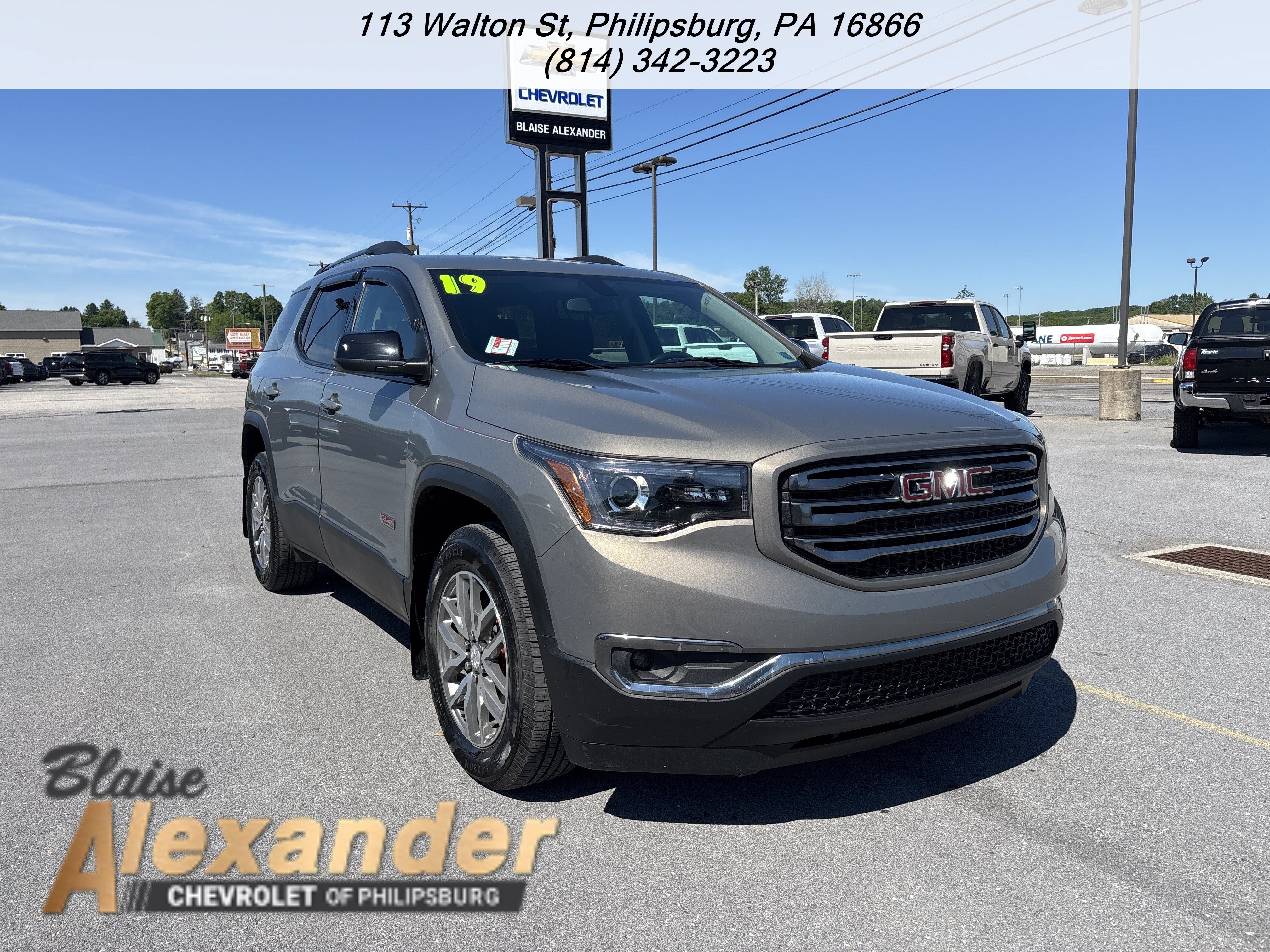 Used 2019 GMC Acadia SLE w/ Driver Alert Package I