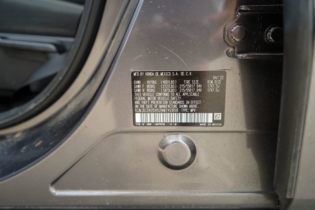 Used 2022 Honda HR-V EX image 37