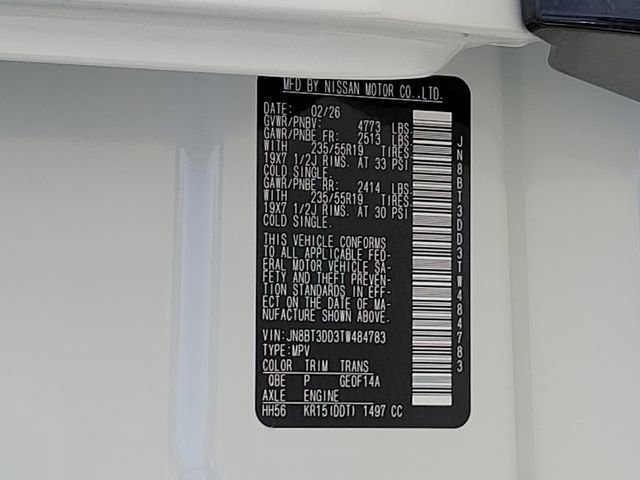 New 2026 Nissan Rogue Platinum w/ Platinum Premium Package image 11