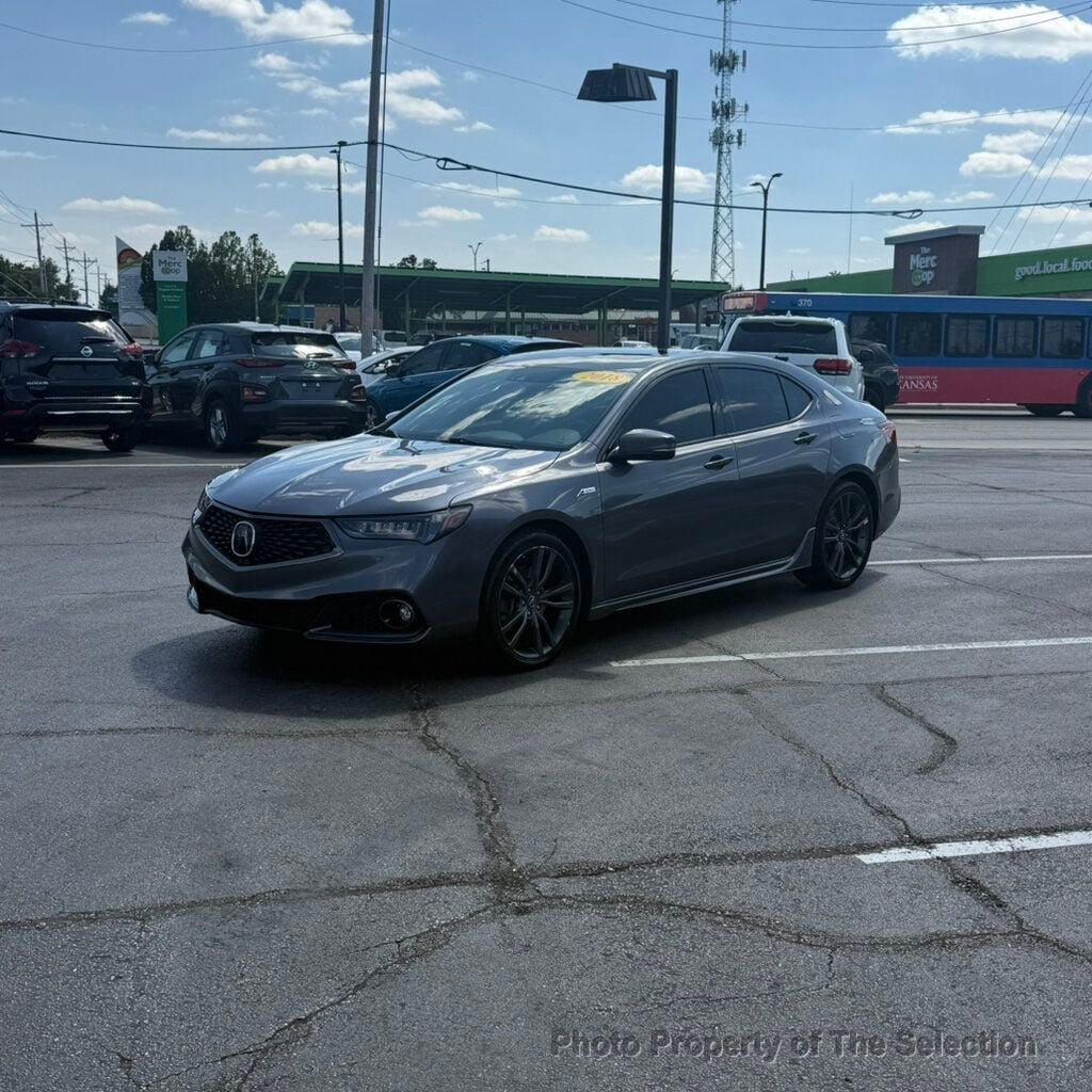 Used 2018 Acura TLX w/ Technology & A-SPEC Package FWD image 5