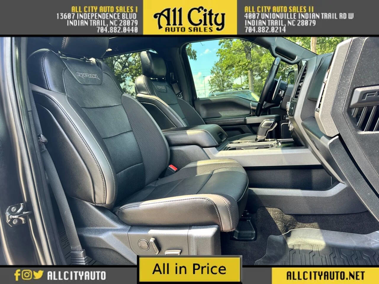 Used 2020 Ford F150 Raptor w/ Equipment Group 802A Luxury image 10