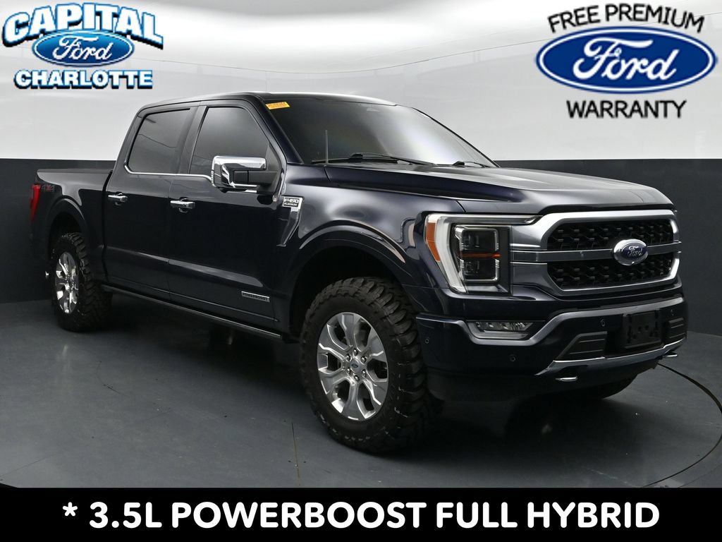 Used 2021 Ford F150 Platinum w/ Equipment Group 701A High AWD/4WD image 3