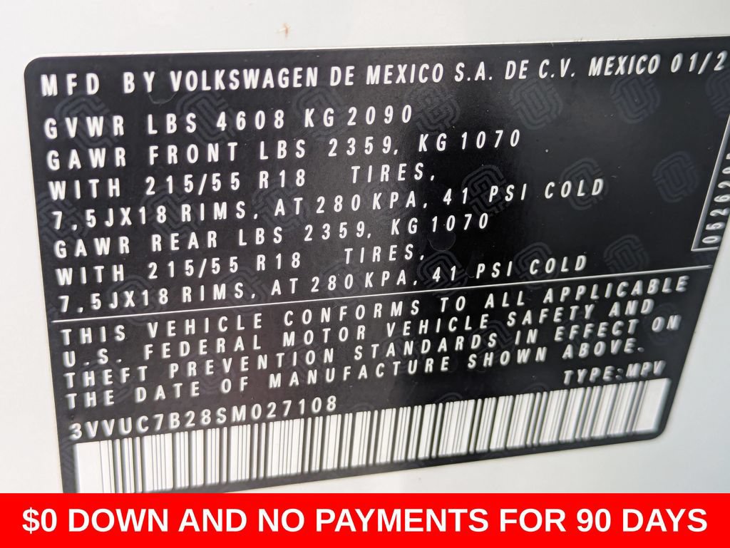 Used 2025 Volkswagen Taos SE AWD/4WD image 35