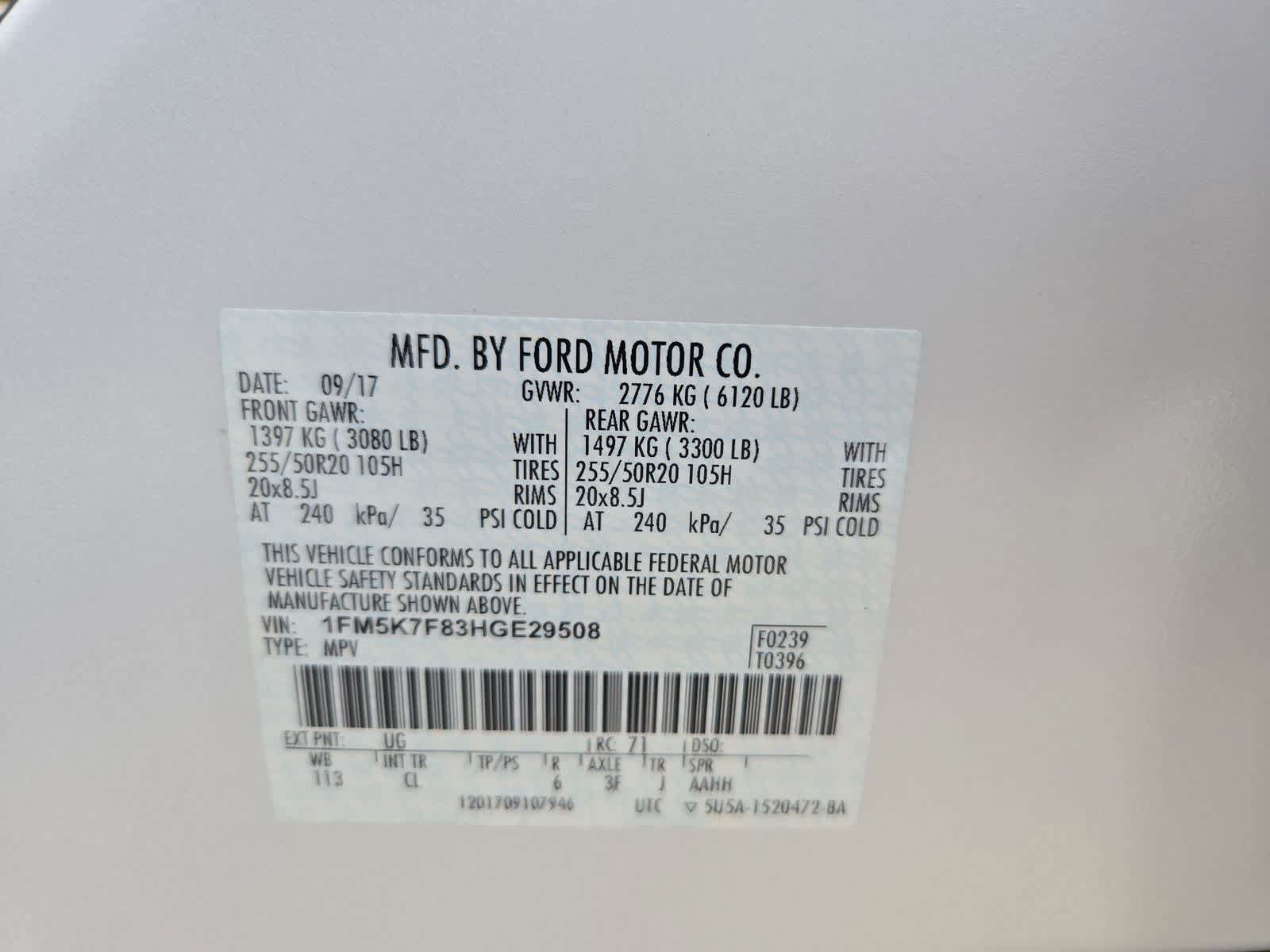 Used 2017 Ford Explorer Limited FWD image 36
