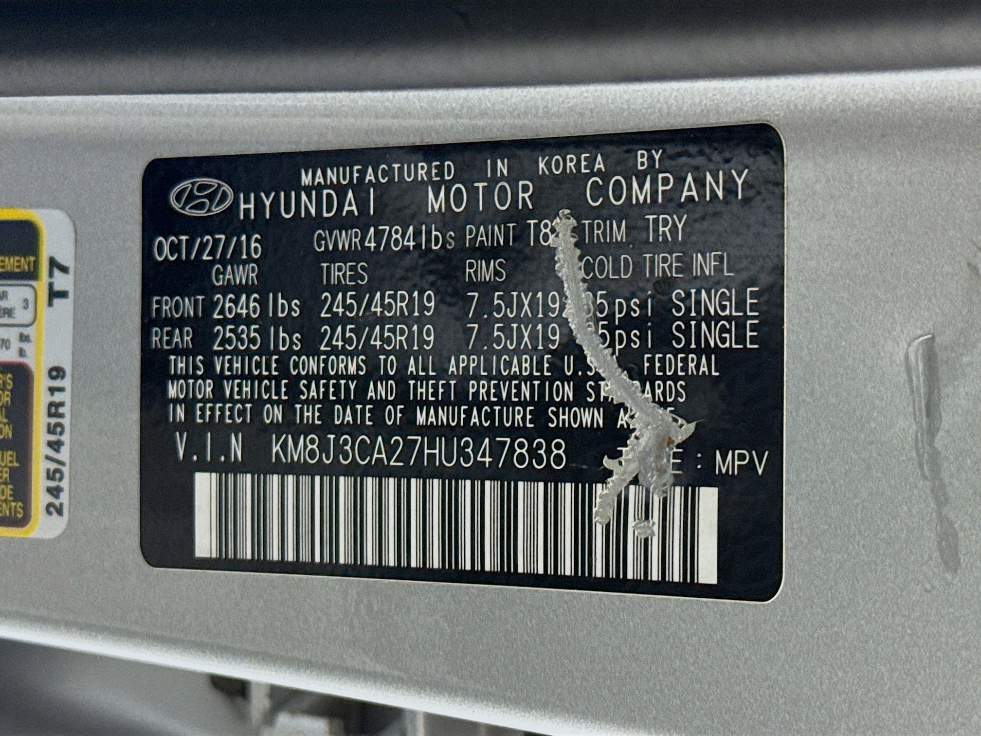 Used 2017 Hyundai Tucson Limited w/ Limited Ultimate Package 03 AWD/4WD image 39