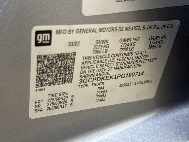 Used 2023 Chevrolet Silverado 1500 LT AWD/4WD image 28