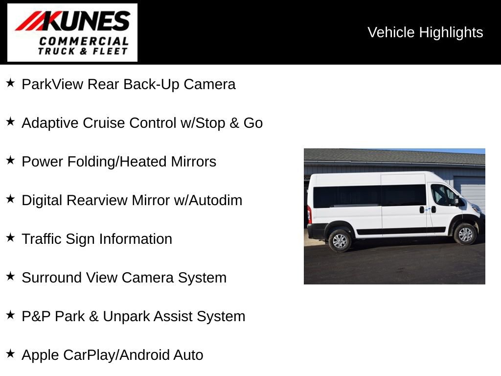 New 2024 RAM ProMaster 2500 w/ Advanced Safety Group image 3