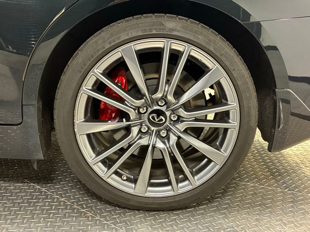 Used 2024 INFINITI Q50 Red Sport 400 w/ Black Opal Edition RWD image 12